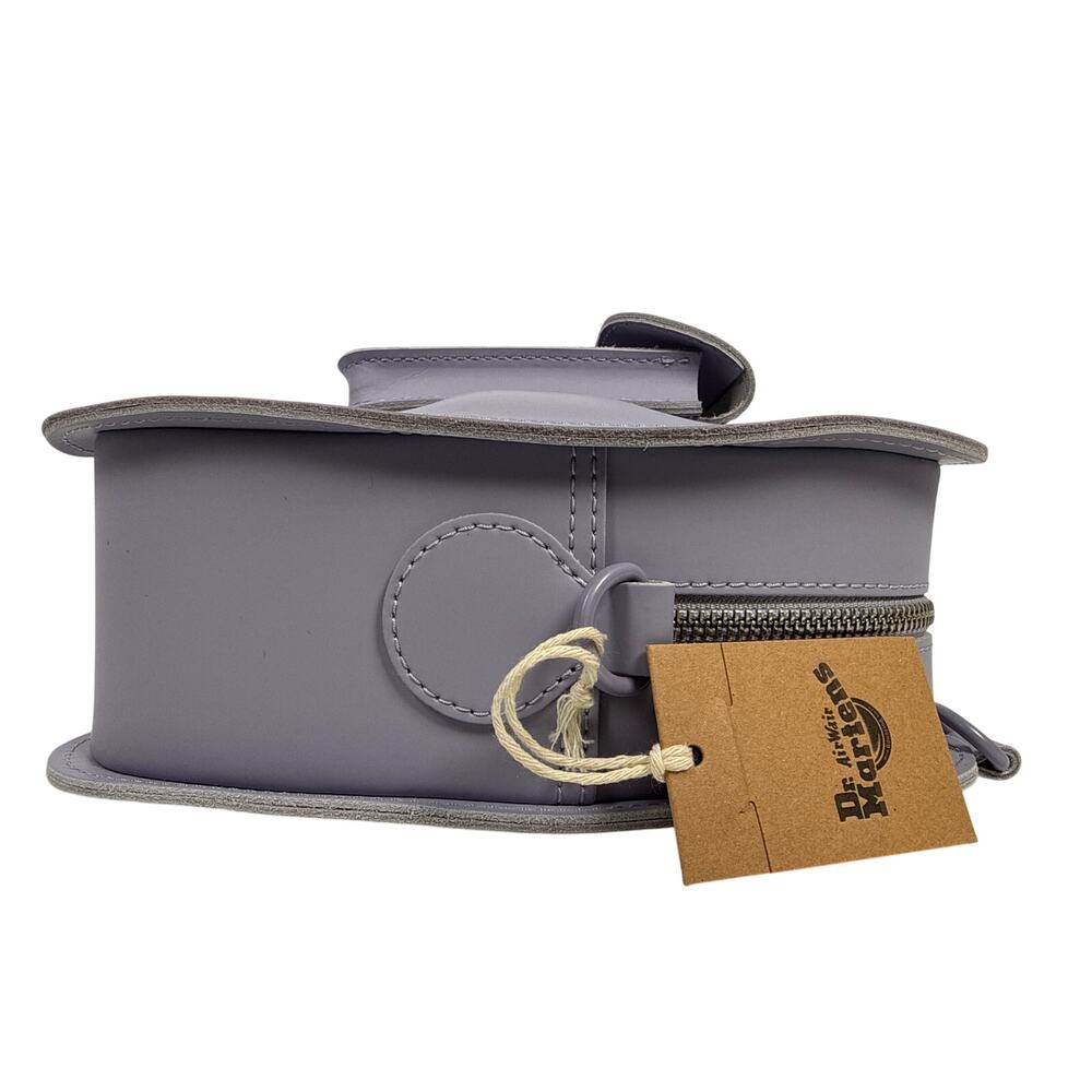 Dr. Martens Bow Bag Backpack Crossbody Purple Kiev Leather Structured - Picture 6 of 10